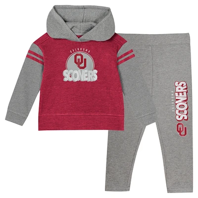 Girls Toddler Oklahoma Sooners Clubhouse Pullover Hoodie and Legging Set
