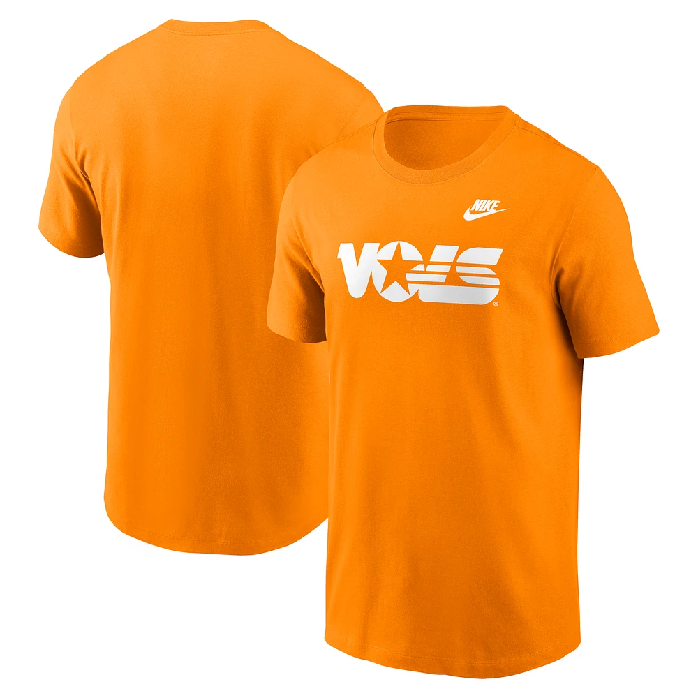 Men's Nike Tennessee Orange Volunteers Legacy Alternate Logo T-Shirt