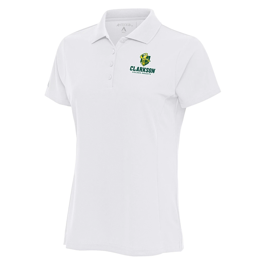 Women's Antigua Clarkson Golden Knights Legacy Digital Thermal Pique Polo