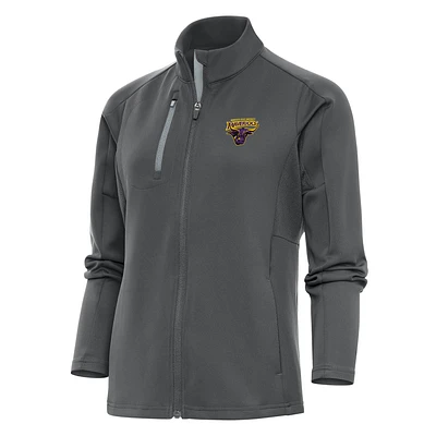 Women's Antigua Pewter Minnesota State University, Mankato Generation Full-Zip Jacket