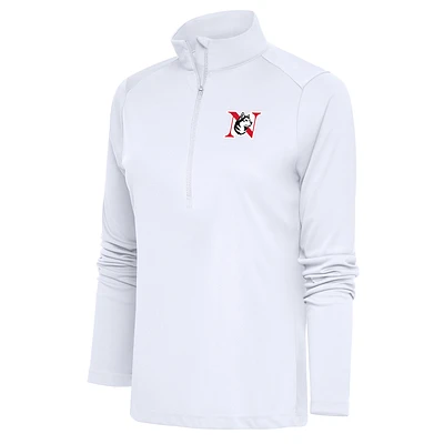 Women's Antigua Northeastern Huskies Tribute Half-Zip Top