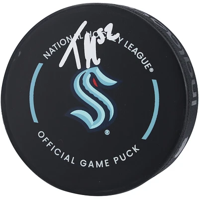 Tye Kartye Seattle Kraken Autographed Official Game Puck