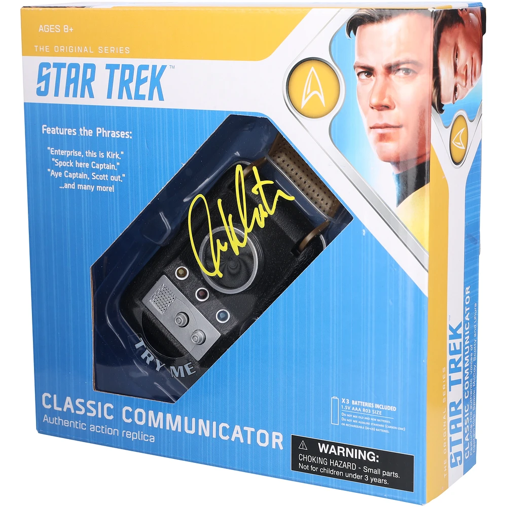 William Shatner Star Trek Autographed Diamond Select Toys: The Original Communicator