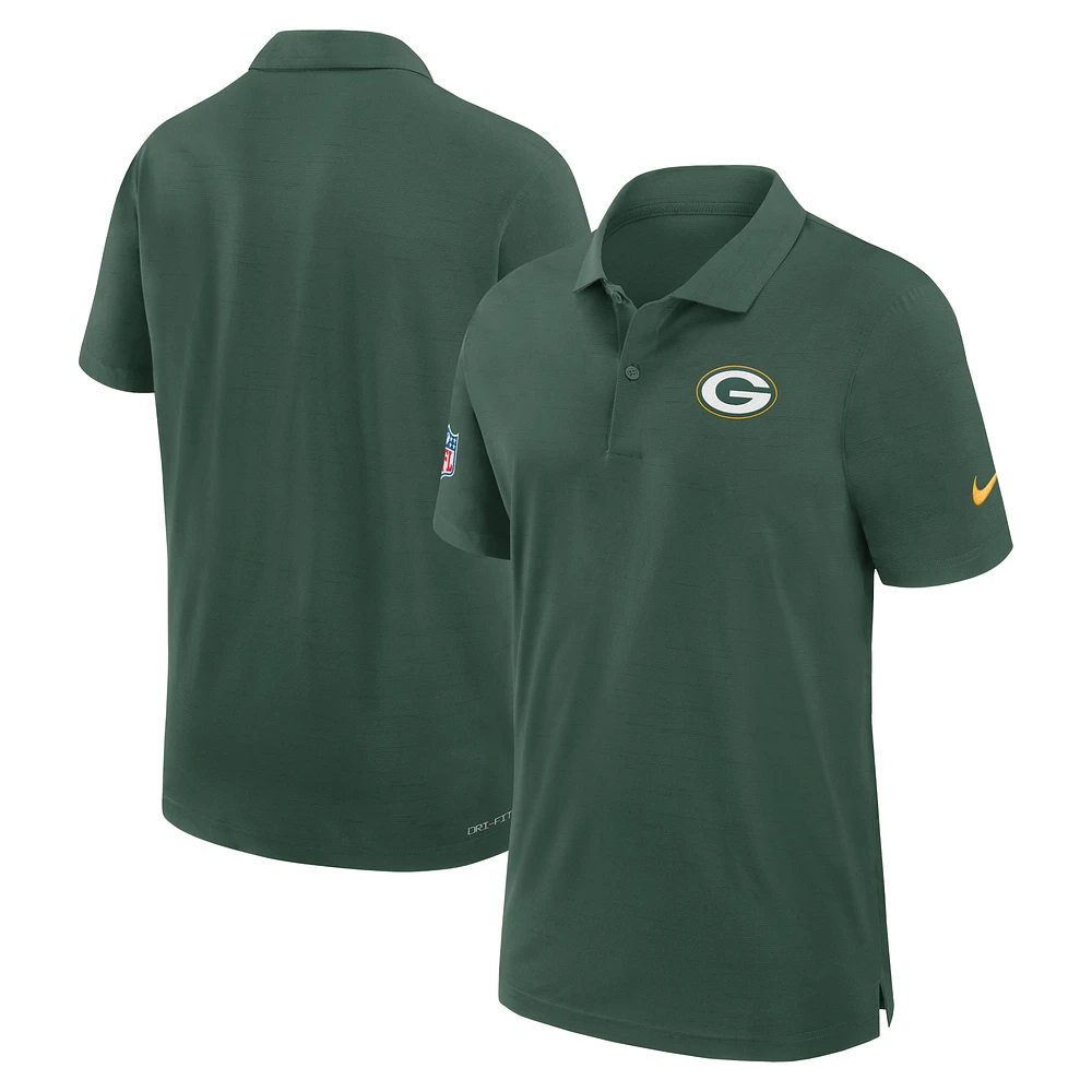 Men's Nike Green Green Bay Packers 2024/25 Sideline Performance Polo