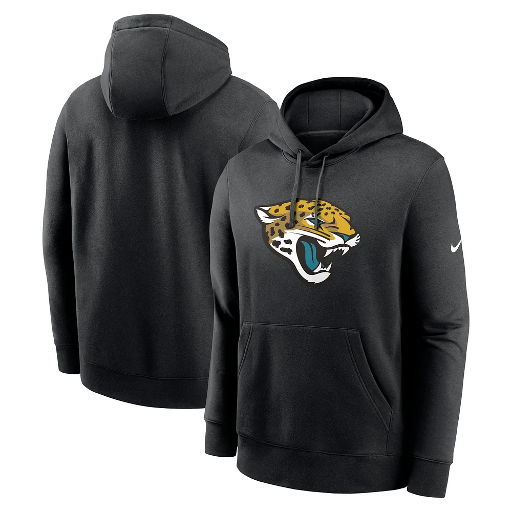 Men's Nike Black Jacksonville Jaguars Primetime Club Logo Hoodie