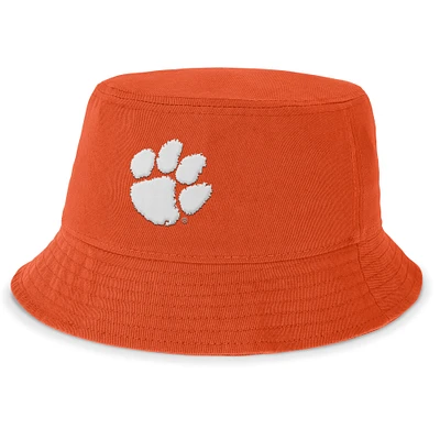 Men's Nike Orange Clemson Tigers Local Apex Bucket Hat