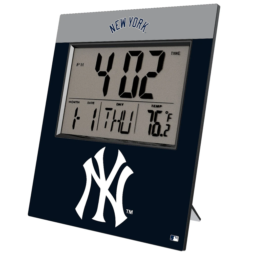 Keyscaper New York Yankees Digital Desk Clock