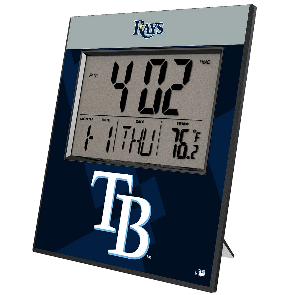 Keyscaper Tampa Bay Rays Digital Desk Clock