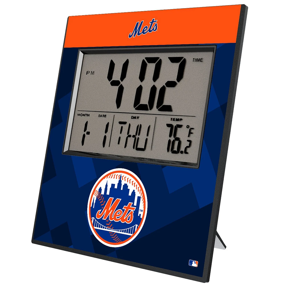 Keyscaper New York Mets Digital Desk Clock