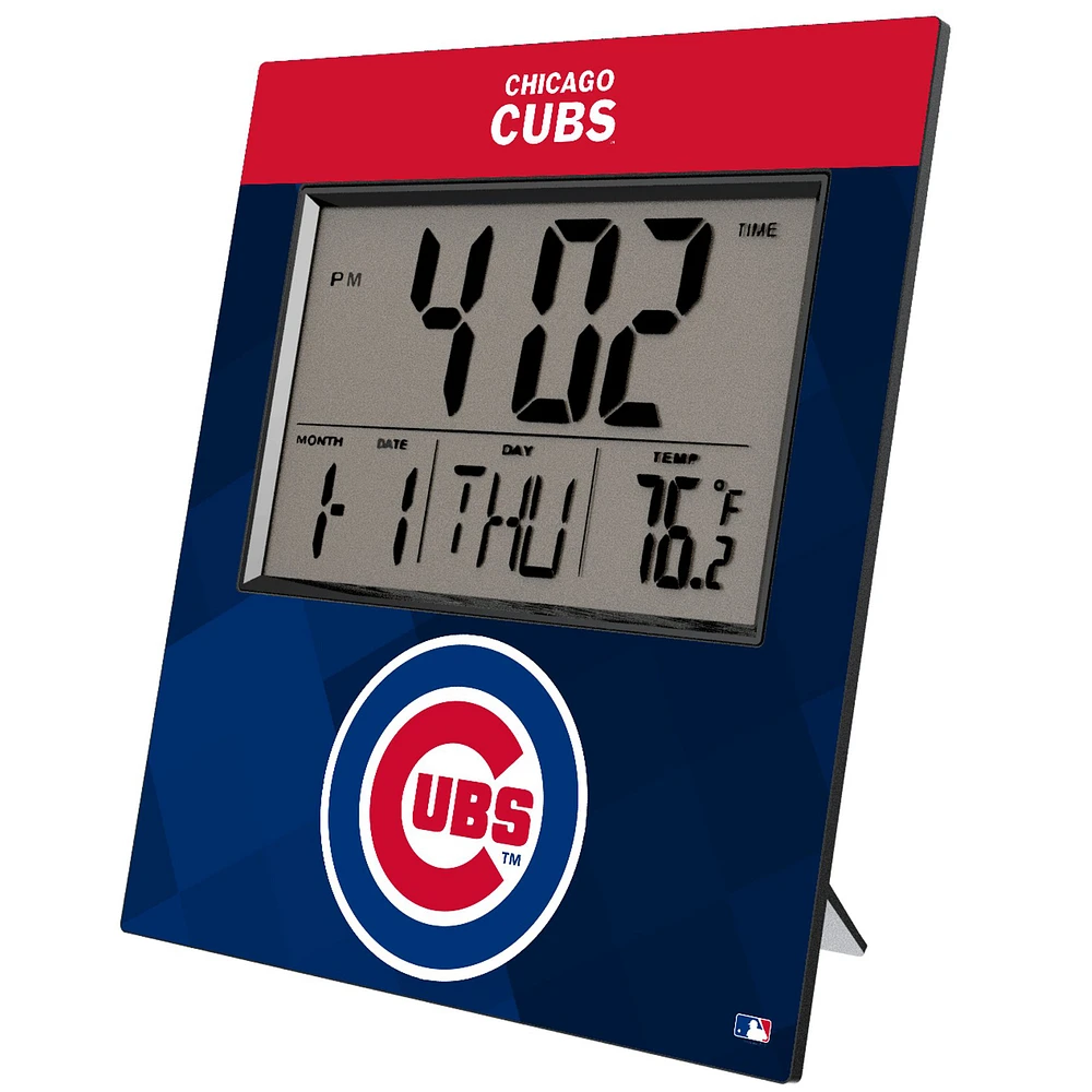 Keyscaper Chicago Cubs Digital Desk Clock