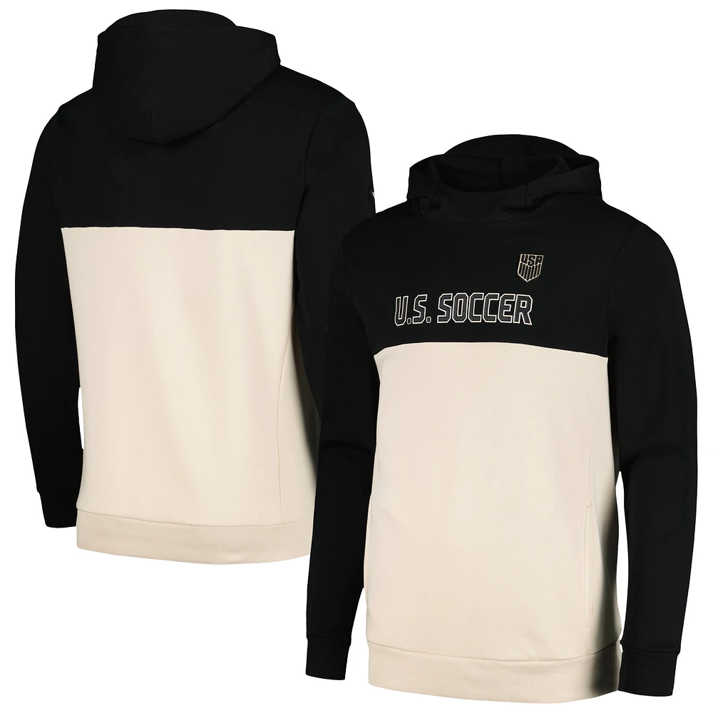 Men's Levelwear Black USMNT Bracket Pullover Hoodie