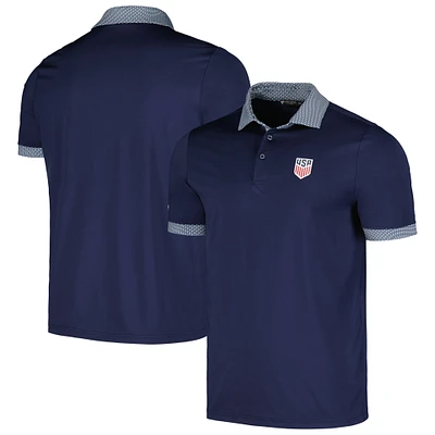 Men's Levelwear Navy USMNT Thomas Performance Polo