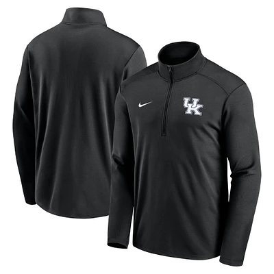 Men's Nike Black Kentucky Wildcats Primetime Pacer Performance Half-Zip Top