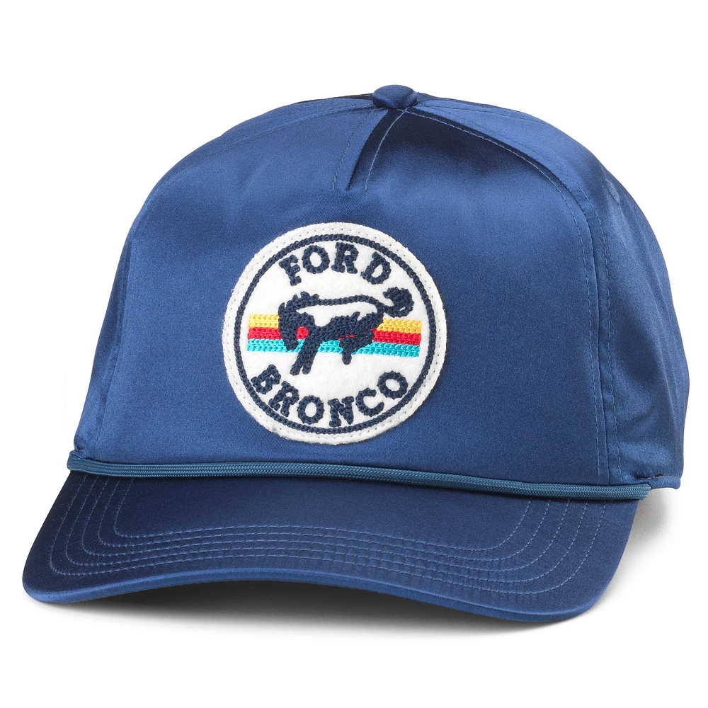 Men's American Needle Navy Bronco Blazer Adjustable Hat