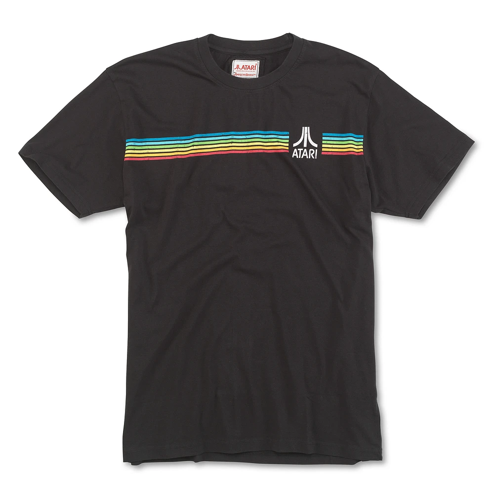 Unisex American Needle Black Atari Brass Tacks T-Shirt