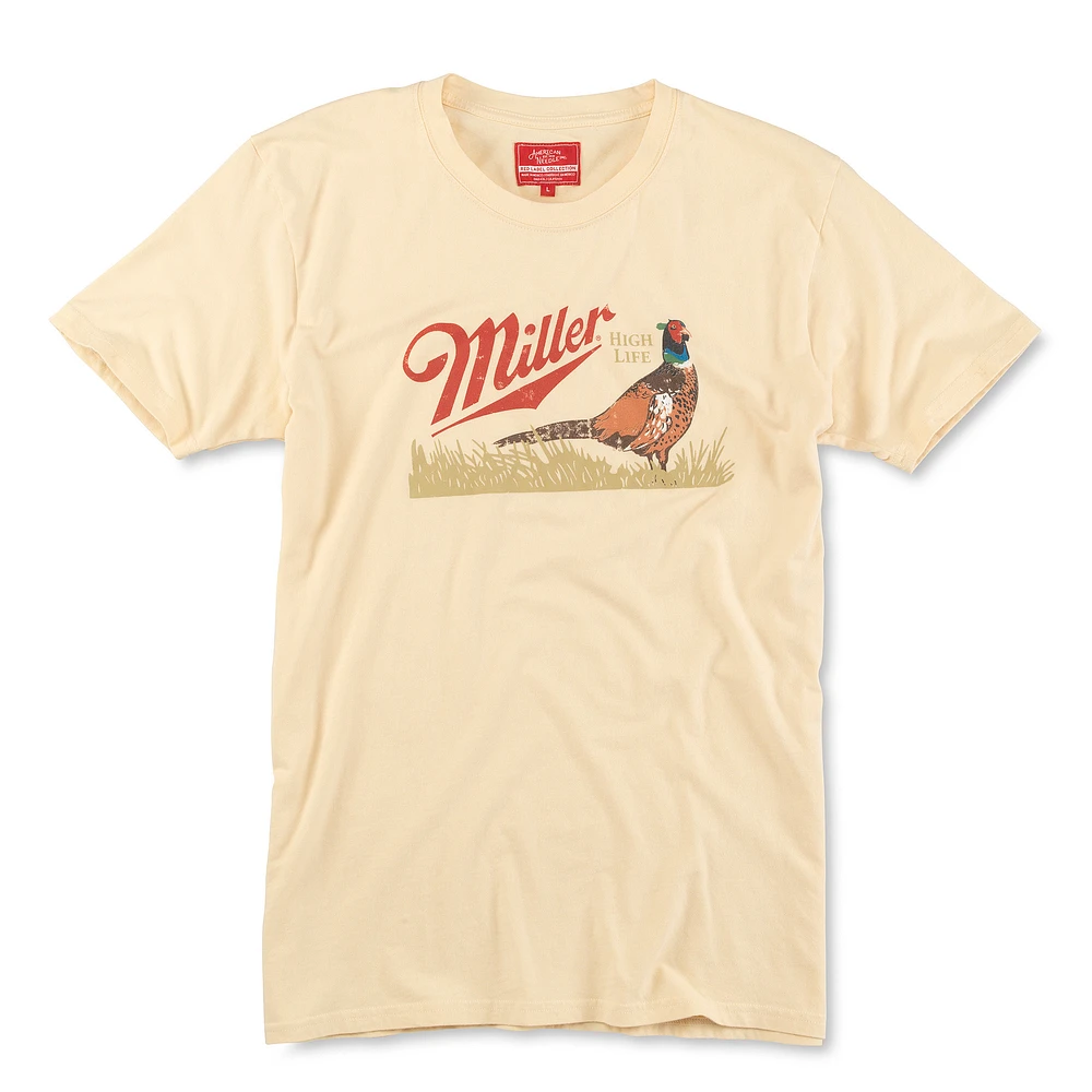 Unisex American Needle Cream Miller Logo T-Shirt