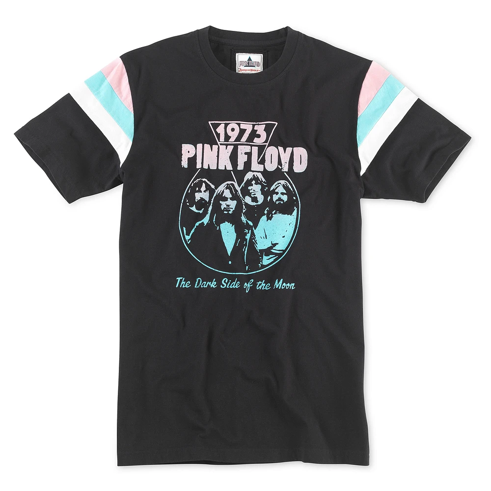Unisex American Needle Black Pink Floyd Sunset T-Shirt