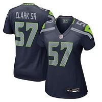 Women's Nike Frank Clark College College Navy Seattle Seahawks Team Game Jersey
