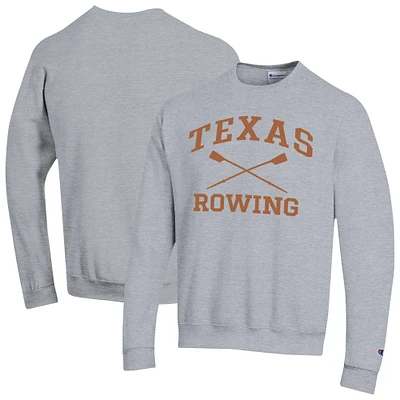 Men's Champion Texas Longhorns Rowing Eco Powerblend Pullover Sweatshirt