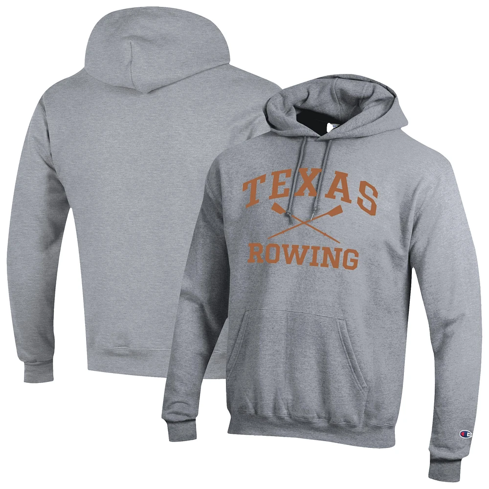 Men's Champion Texas Longhorns Rowing Eco Powerblend Pullover Hoodie