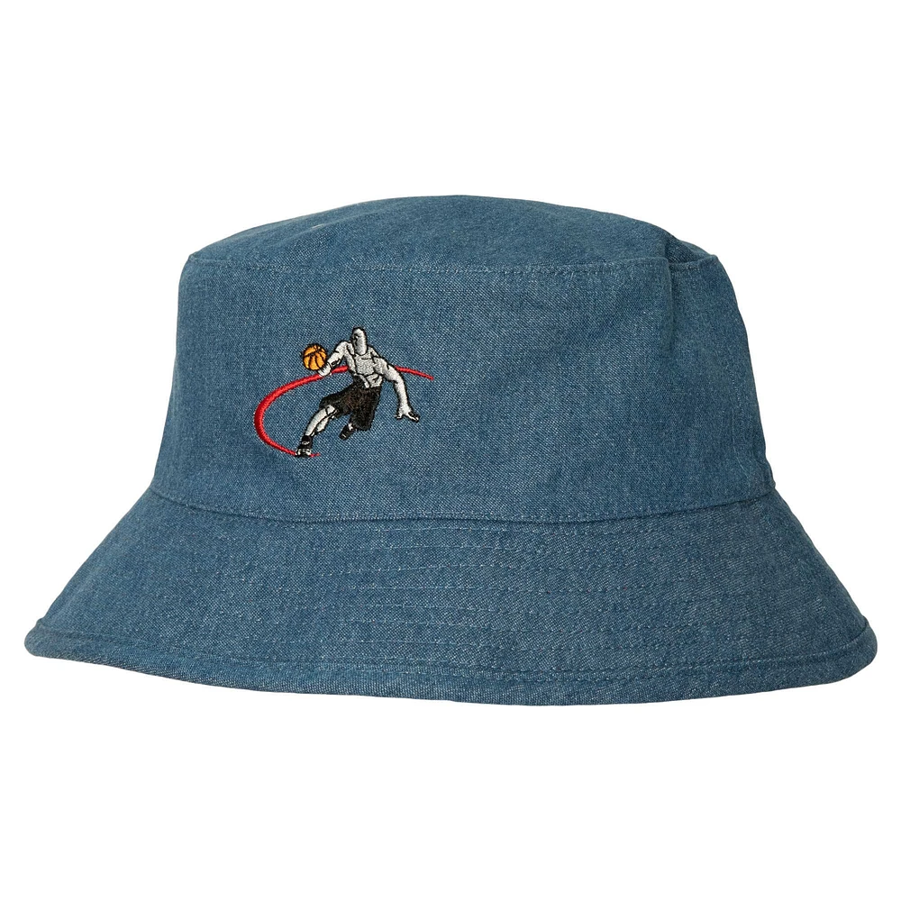 Men's Mitchell & Ness x AND1 Blue Mixtape Bucket Hat