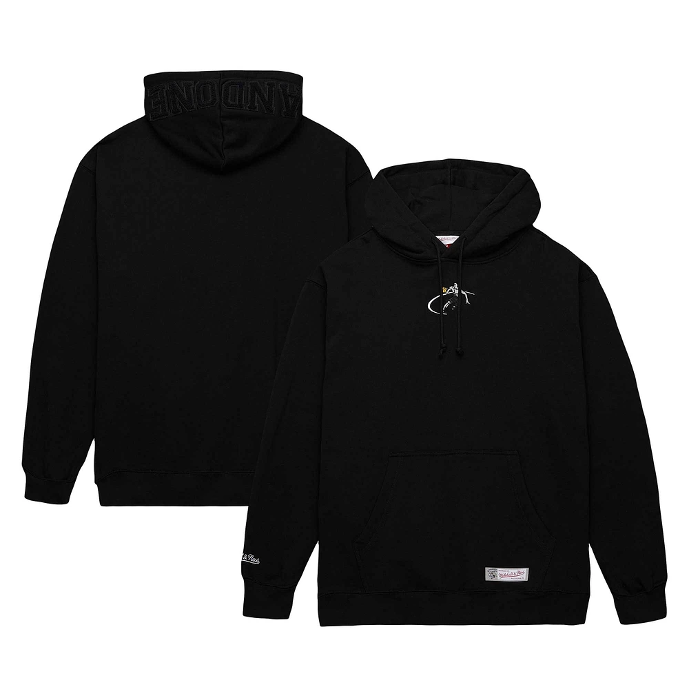 Men's M&N x AND1 Pullover Hoodie Black