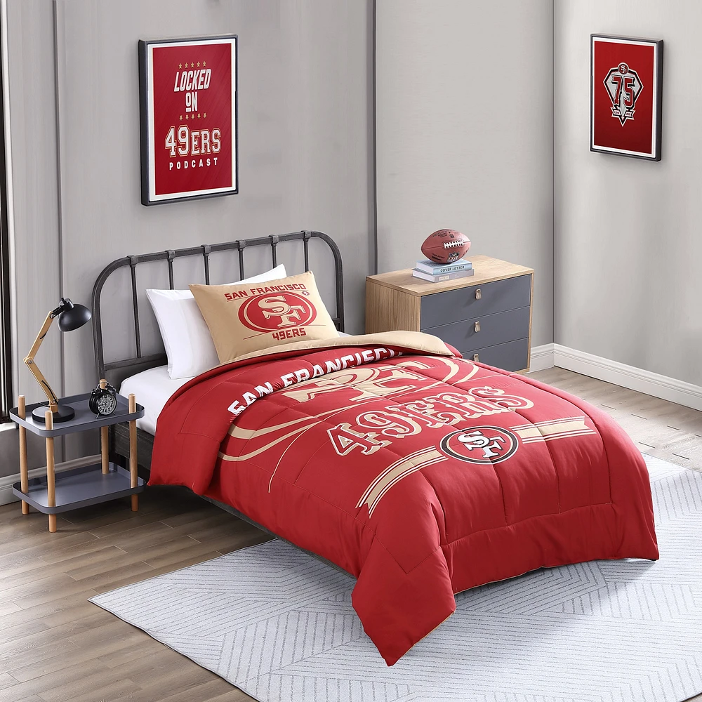San Francisco 49ers Twin Bedding Comforter Set