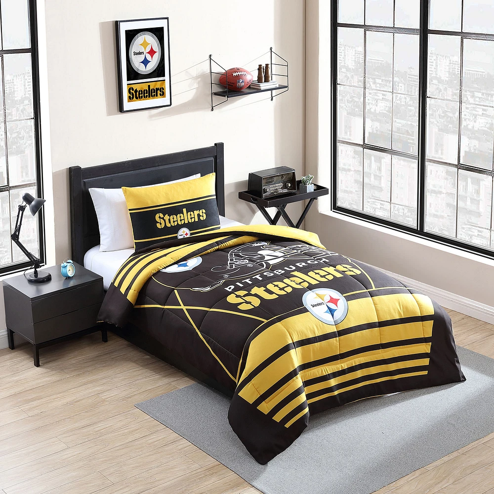 Pittsburgh Steelers Twin Bedding Comforter Set