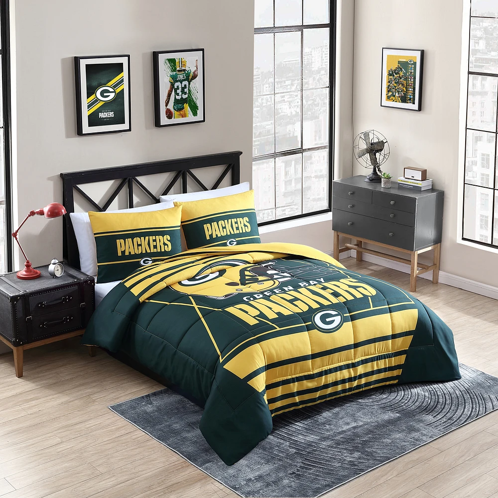 Green Bay Packers Full/Queen Bedding Comforter Set