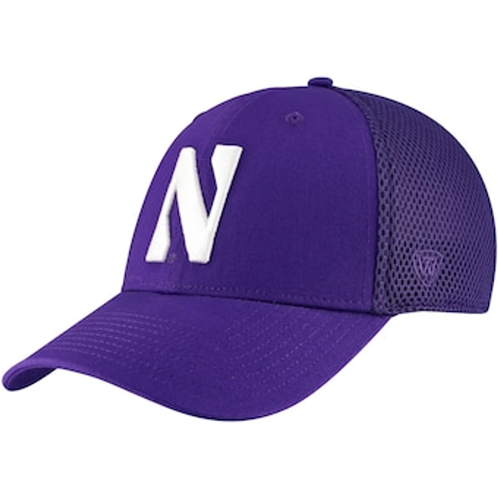 Men's Top of the World Purple Northwestern Wildcats Spacer Flex Hat