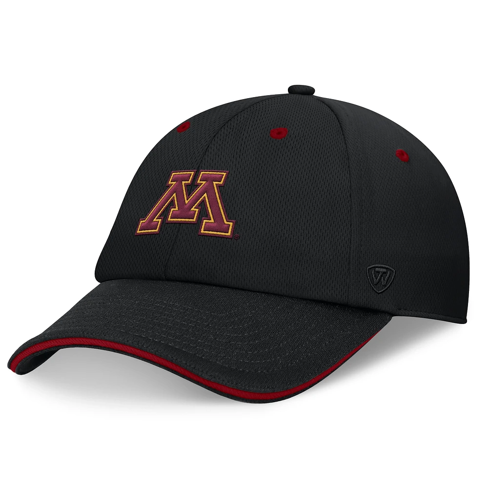 Men's Top of the World Black Minnesota Golden Gophers Release Adjustable Hat