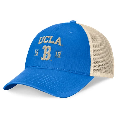 Men's Top of the World Blue UCLA Bruins Heritage Waylon Trucker Adjustable Hat