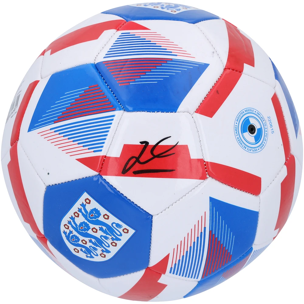 Jordan Henderson England National Team Autographed England FA Soccer Ball