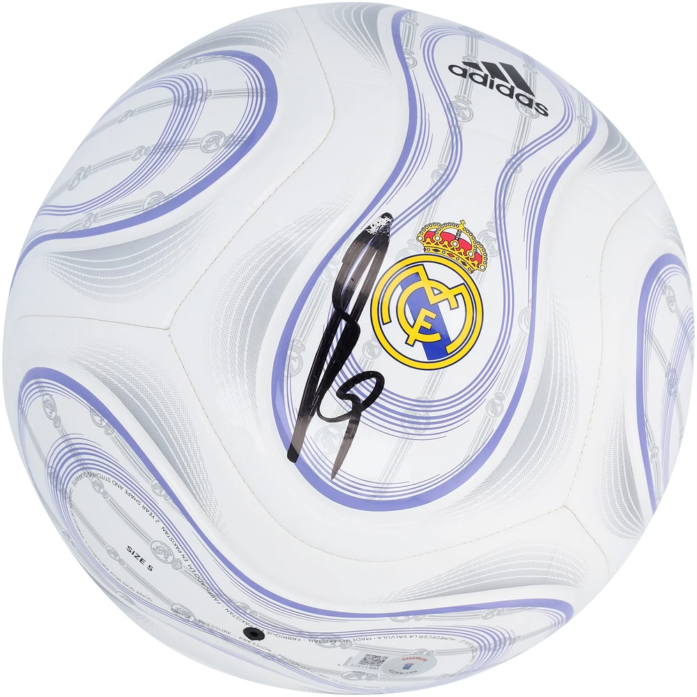 Karim Benzema Real Madrid Autographed adidas Soccer Ball