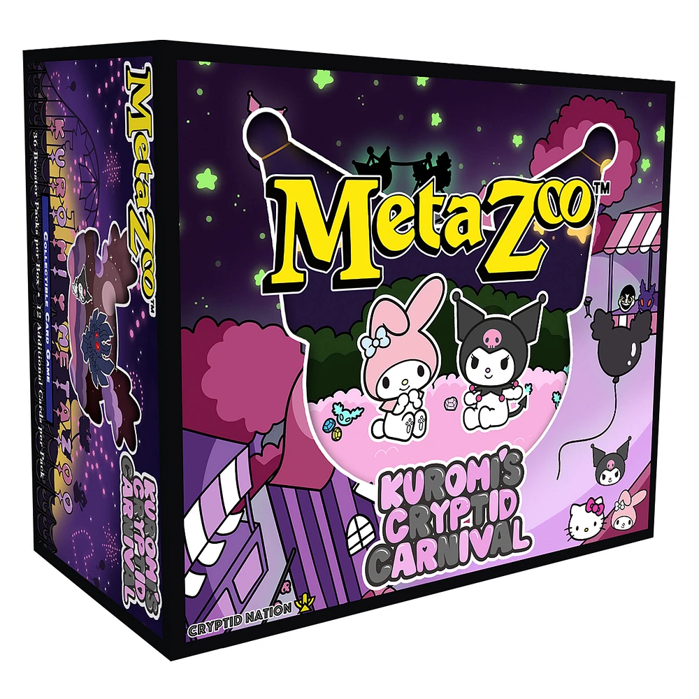 Kuromi Hello Kitty & Friends TCG: Kuromi's Cryptid Carnival Booster Box