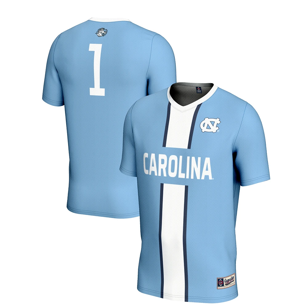 Youth GameDay Greats #1 Carolina Blue North Tar Heels Men's Soccer Jersey