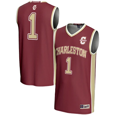 Youth GameDay Greats Maroon Charleston Cougars #1 Basketball Jersey