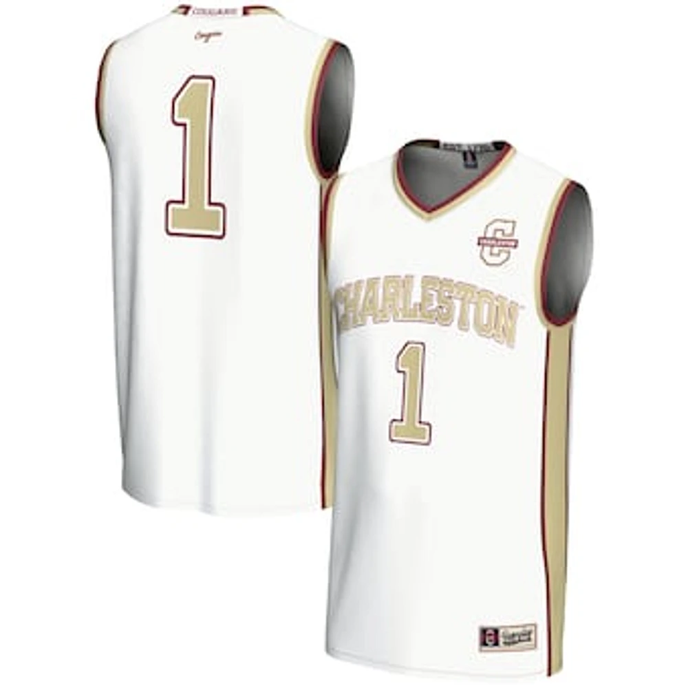 Youth GameDay Greats Charleston Cougars #1 Basketball Jersey