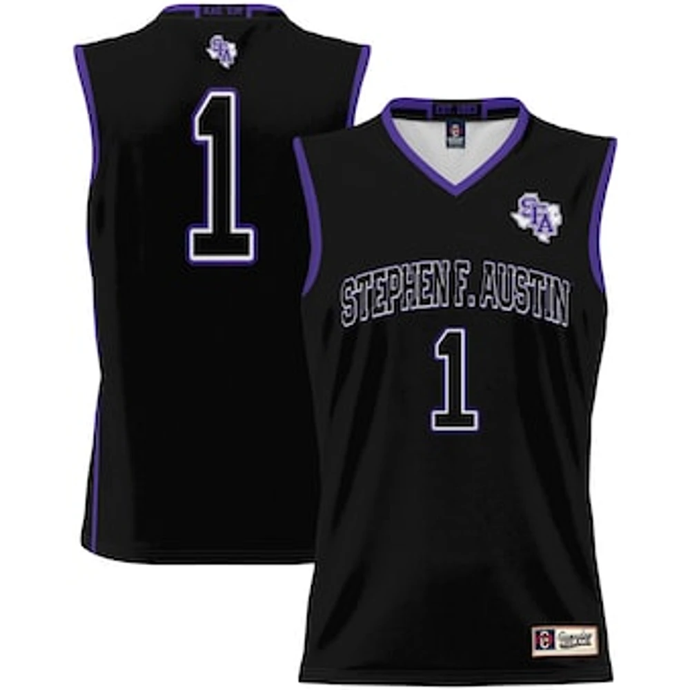 Youth GameDay Greats Black Stephen F Austin Lumberjacks #1 Basketball Jersey
