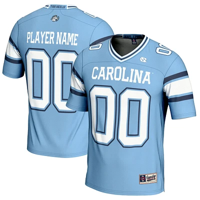 Youth GameDay Greats Carolina Blue North Tar Heels NIL Pick-A-Player Football Jersey