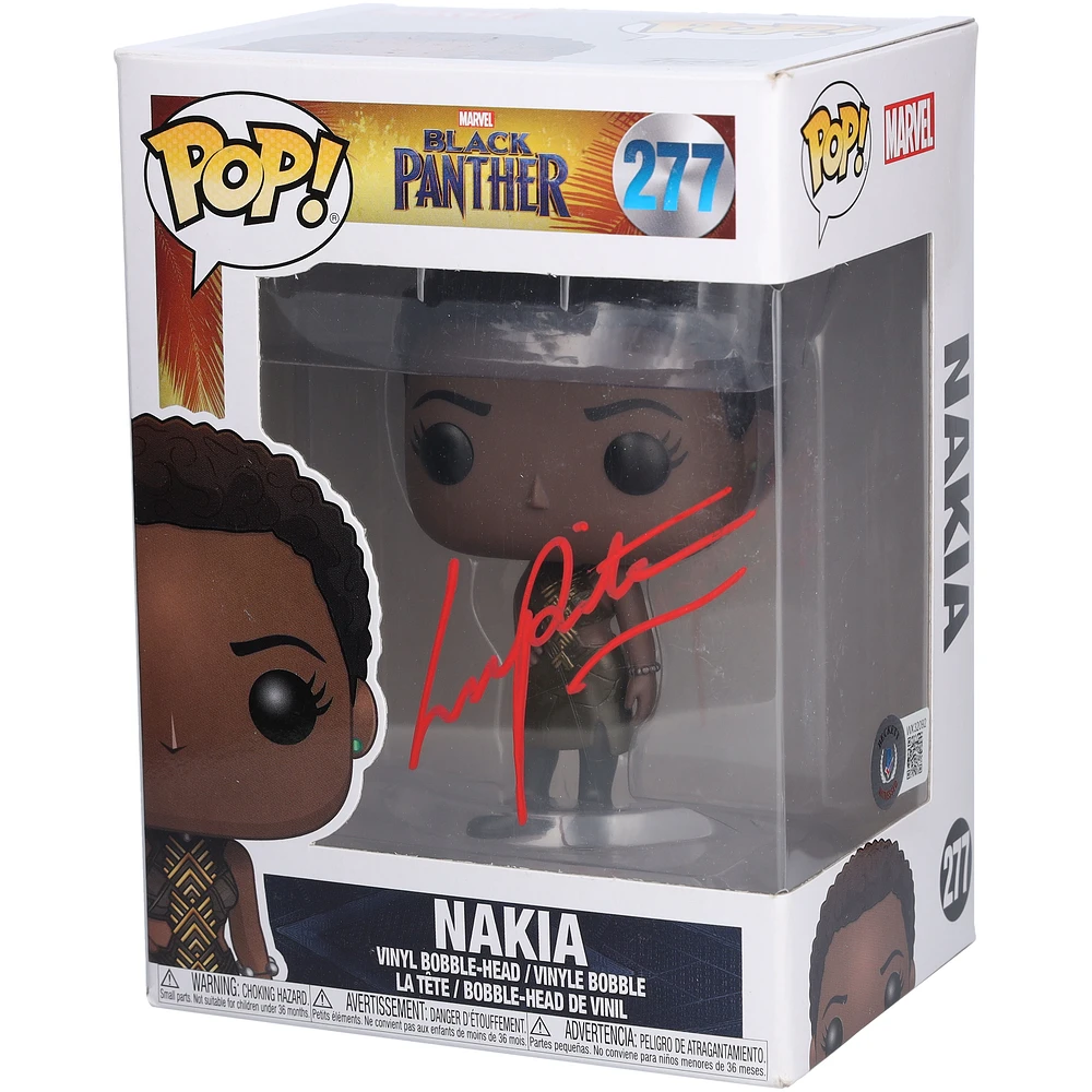 Lupita Nyong'o Black Panther Autographed Nakia #277 Funko Pop! Vinyl Figure - BAS