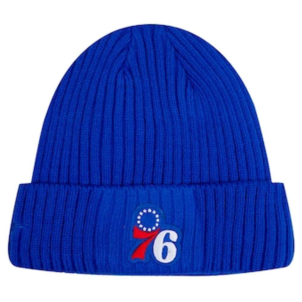 Men's Pro Standard Royal Philadelphia 76ers Essential Cuffed Knit Hat