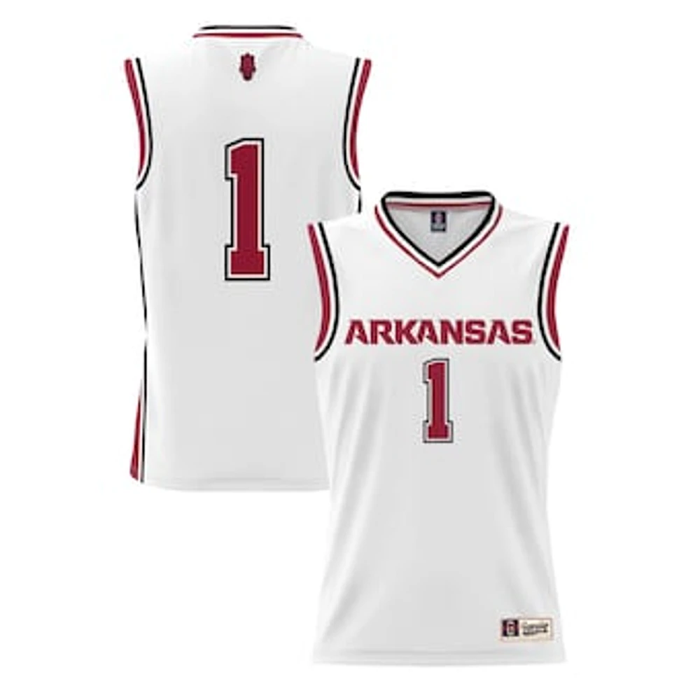 Men's GameDay Greats #1 Arkansas Razorbacks Lightweight Basketball Jersey