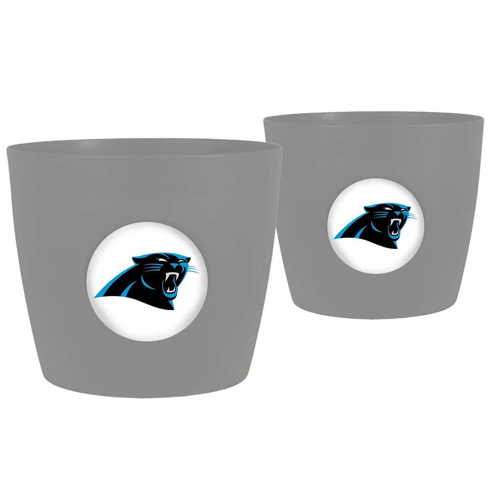 Carolina Panthers Two-Pack Button Pot Set