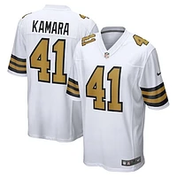 Men's Nike Alvin Kamara  White New Orleans Saints Alternate Game Jersey