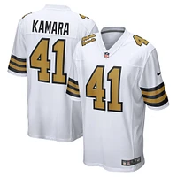Men's Nike Alvin Kamara  White New Orleans Saints Alternate Game Jersey