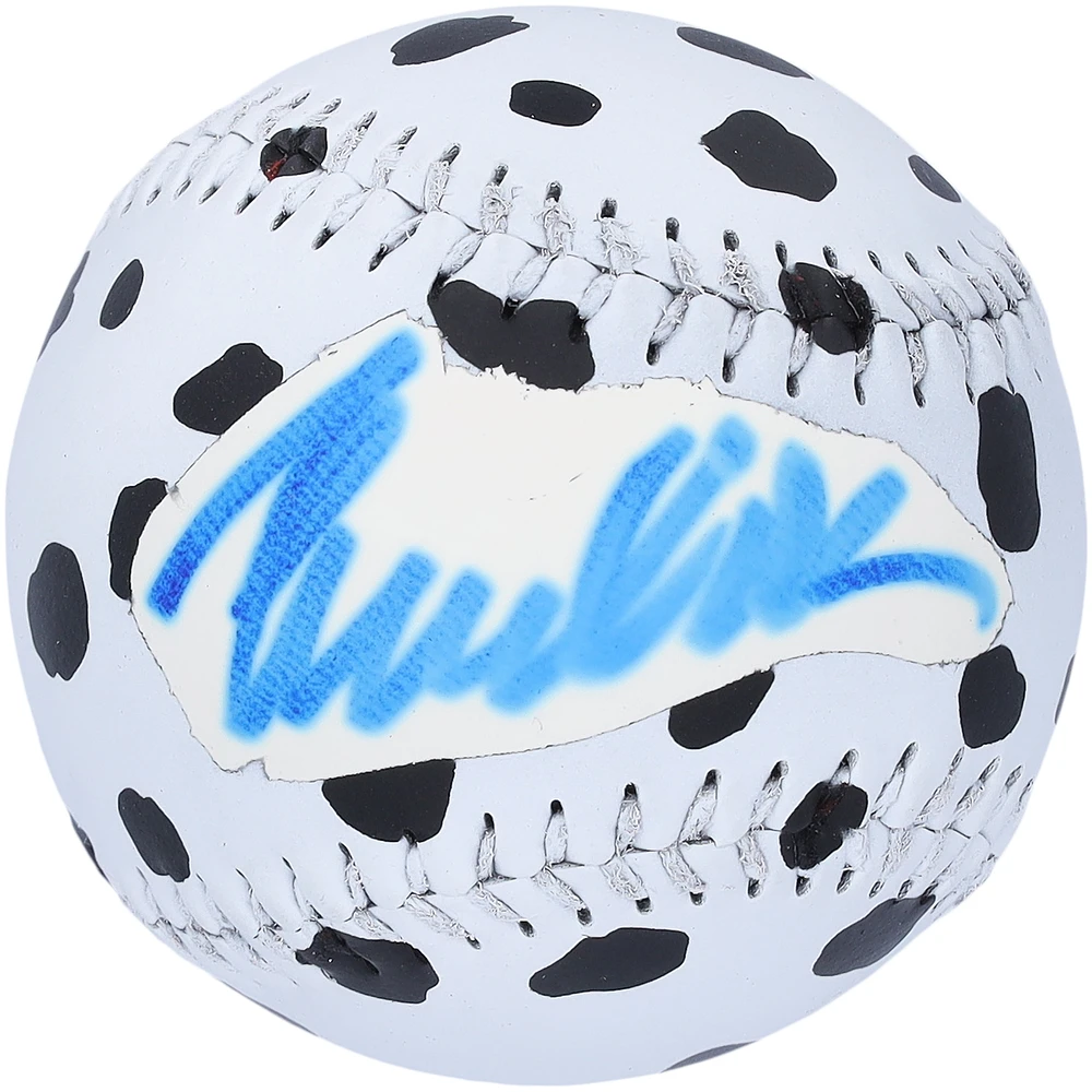 Glenn Close 101 Dalmatians Autographed Baseball - Art by Stadium Custom Kicks - #1 of Limited Edition 1 - B532805