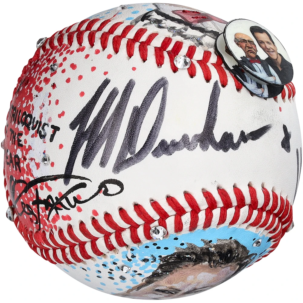 Jeff Dunham Autographed Baseball - Art by Charles Fazzino - K56594
