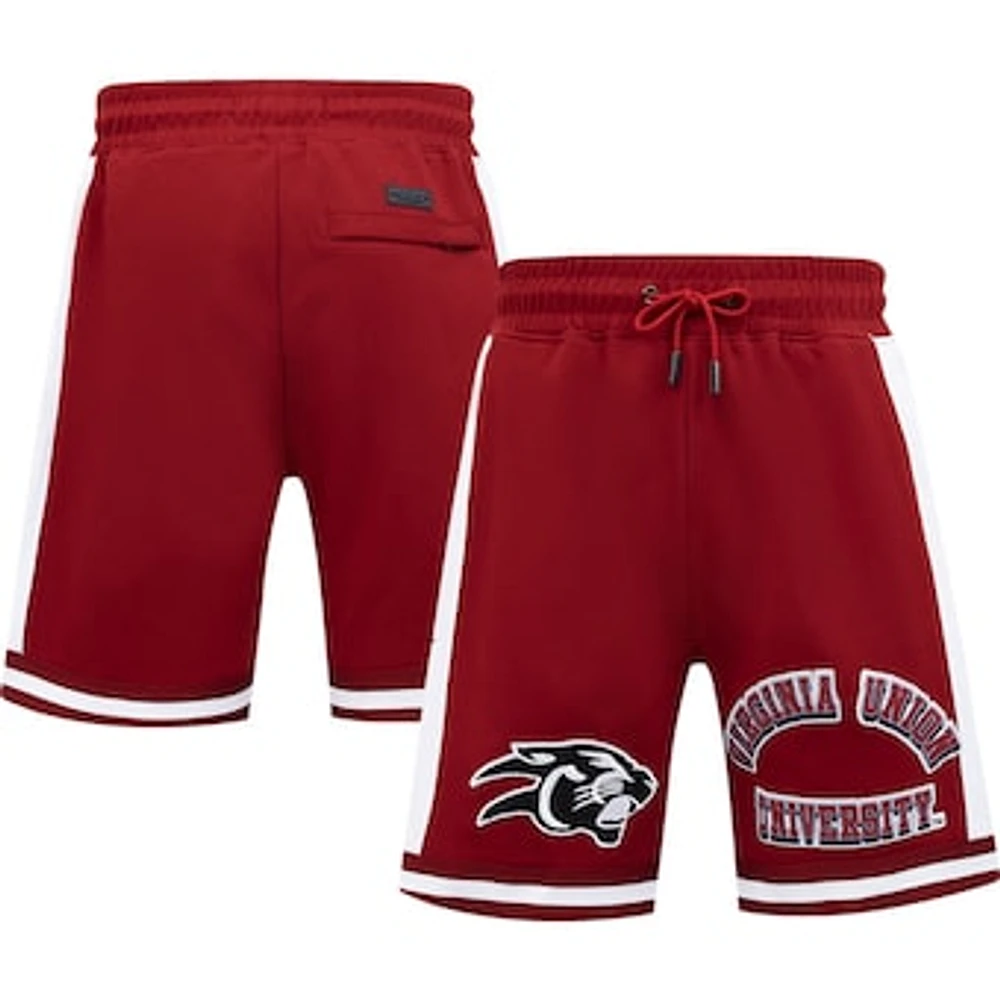 Unisex Pro Standard Red Virginia Union University 2024 NBA All-Star Game x HBCU Classic Chenille Shorts