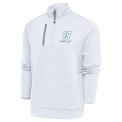 Men's Antigua Martin Truex Jr Generation Quarter-Zip Pullover Top